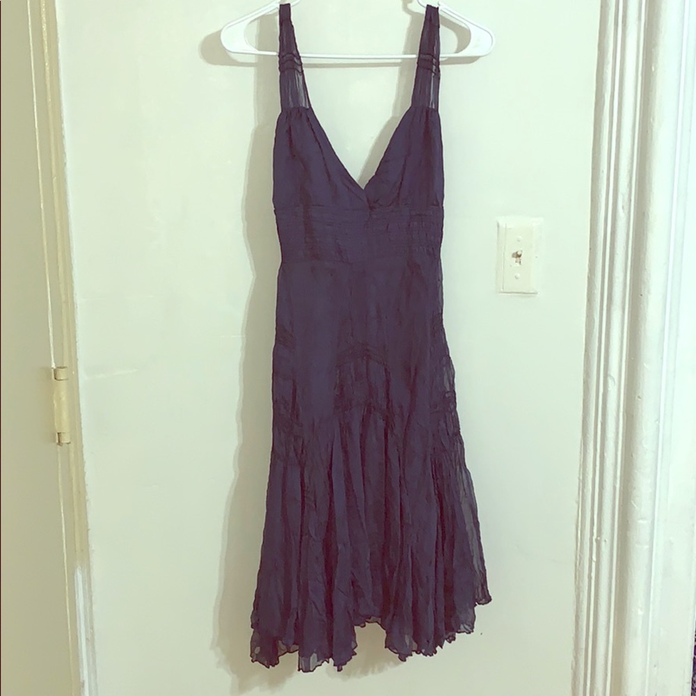 Ruth Navy Blue Sundress